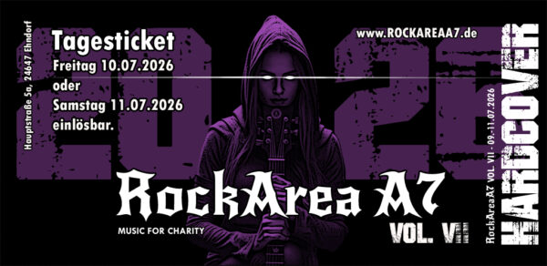 HARDCOVER Tagesticket Freitag o. Samstag 2026